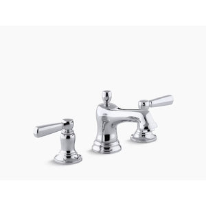 Bancroft Two-Handle Widespread Bathroom Faucet in Polished Chrome