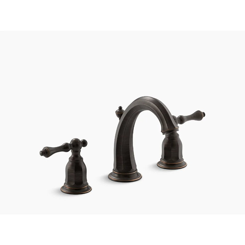 Kelston Two-Handle Widespread Bathroom Faucet in Oil-Rubbed Bronze