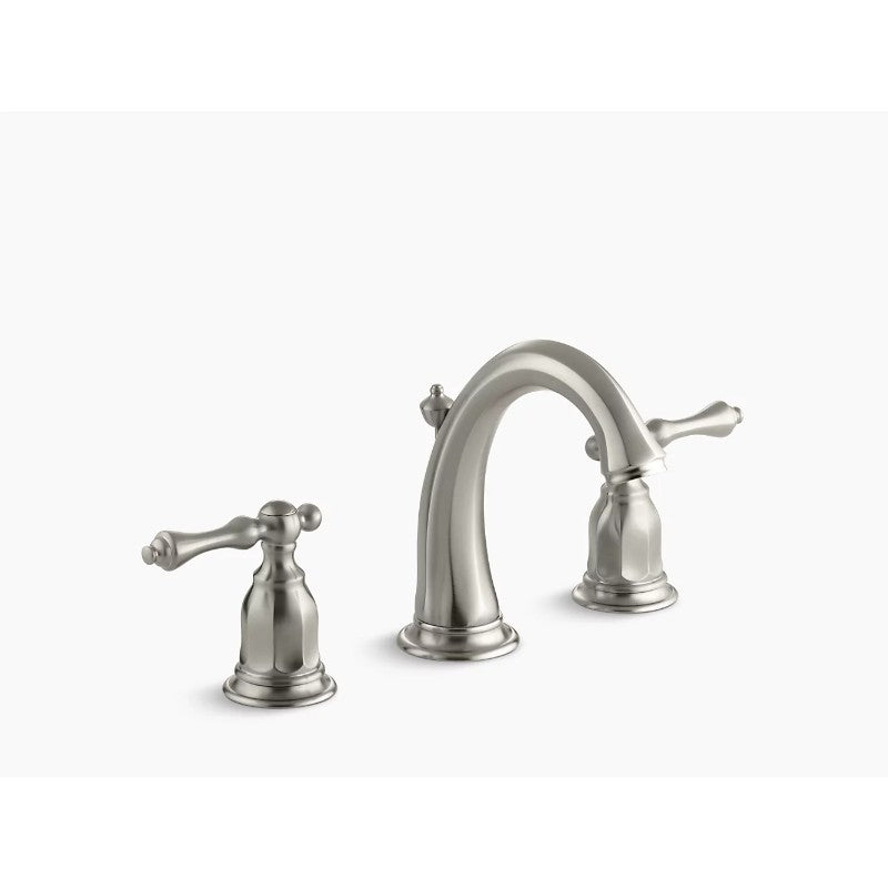 Kelston Two-Handle Widespread Bathroom Faucet in Vibrant Brushed Nickel