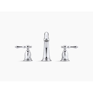 Kelston Two-Handle Widespread Bathroom Faucet in Vibrant Brushed Nickel