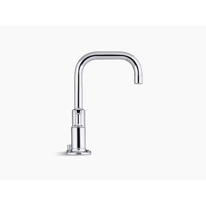 Purist Two-Handle Widespread Gooseneck Bathroom Faucet in Polished Chrome