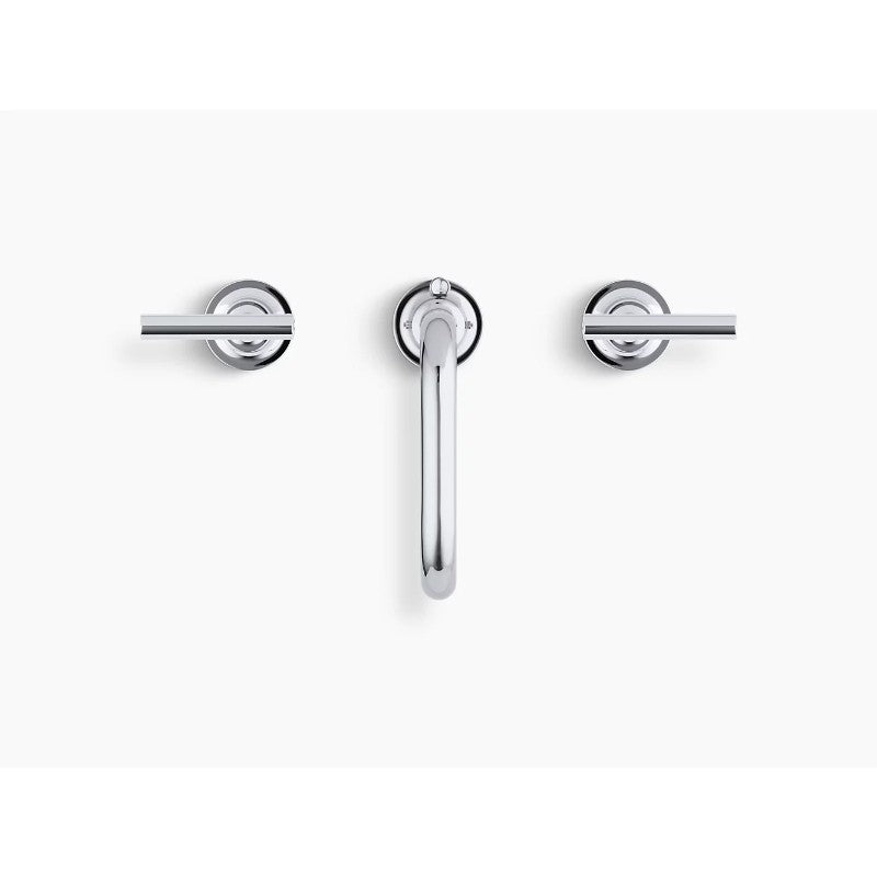Purist Two-Handle Widespread Bathroom Faucet in Vibrant Polished Nickel
