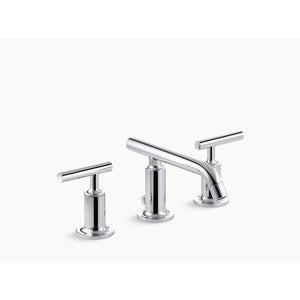 Purist Two-Handle Widespread Bathroom Faucet in Polished Chrome