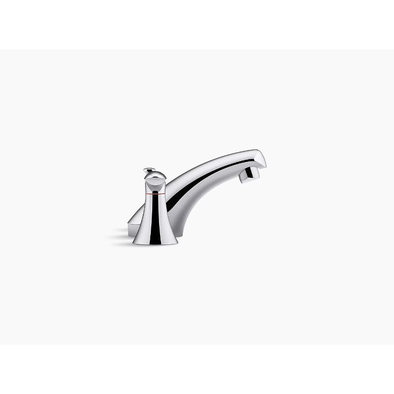Coralais Two-Handle Widespread Bathroom Faucet in Polished Chrome