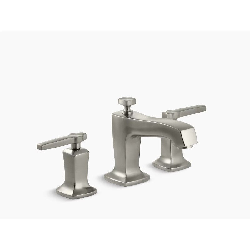 Margaux Two-Handle Widespread Bathroom Faucet in Vibrant Brushed Nickel
