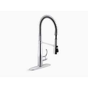 Simplice Single-Handle Pre-Rinse Kitchen Faucet in Polished Chrome