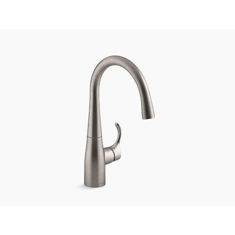 Simplice Bar Kitchen Faucet in Vibrant Stainless