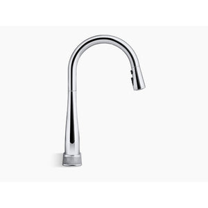 Simplice Pull-Down 16.56' Kitchen Faucet in Vibrant Stainless