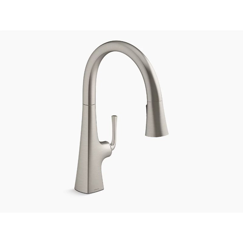 Graze Pull-Down Kitchen Faucet in Vibrant Stainless