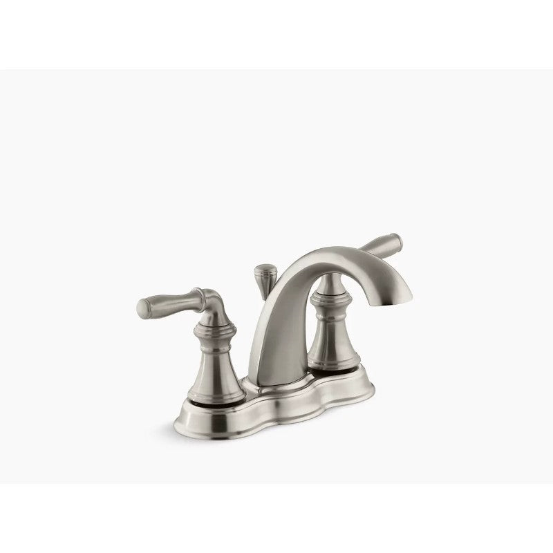Devonshire Two-Handle Centerset Bathroom Faucet in Vibrant Brushed Nickel
