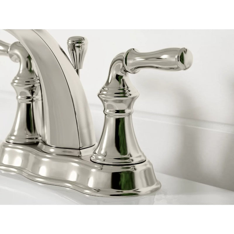Devonshire Two-Handle Centerset Bathroom Faucet in Polished Chrome