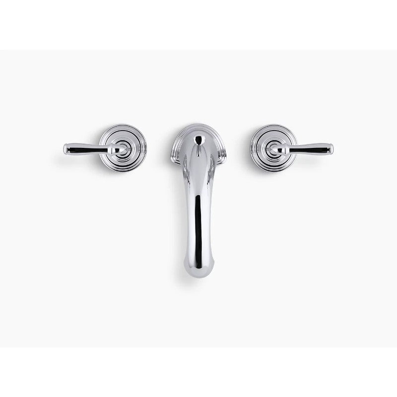 Devonshire Two-Handle Widespread Bathroom Faucet in Polished Chrome