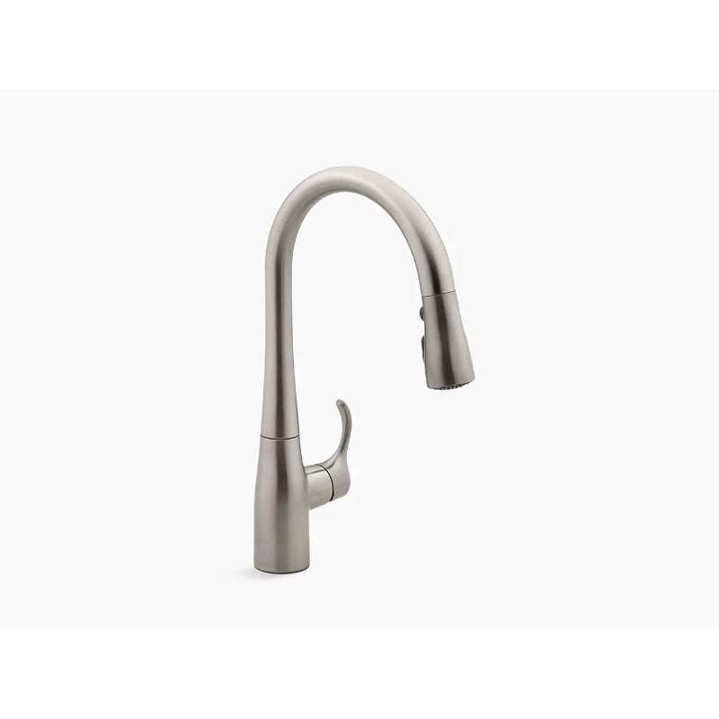 Simplice Pull-Down 15.38' Kitchen Faucet in Vibrant Stainless