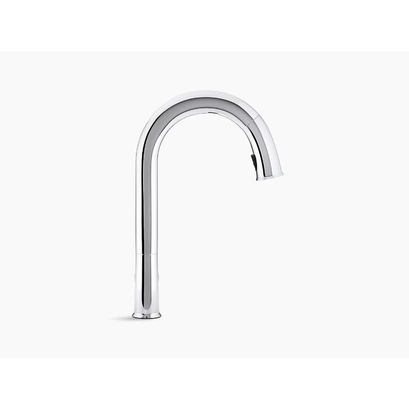 Sensate Pull-Down Touchless Kitchen Faucet in Polished Chrome