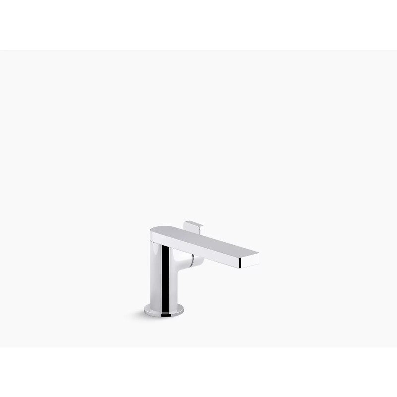 Composed Single Lever Handle Bathroom Faucet in Polished Chrome