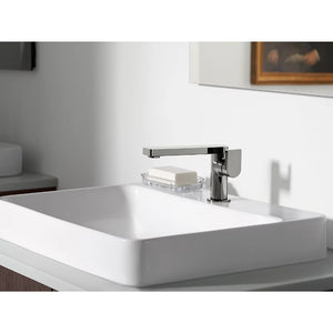 Composed Single Lever Handle Bathroom Faucet in Polished Chrome