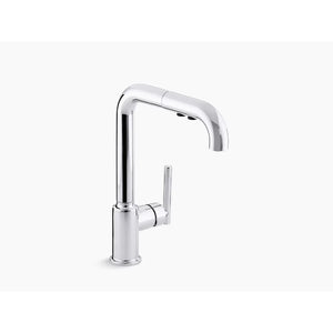 Purist Pull-Out 11.38' Kitchen Faucet in Polished Chrome