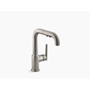 Purist Pull-Out 9.88' Kitchen Faucet in Vibrant Stainless