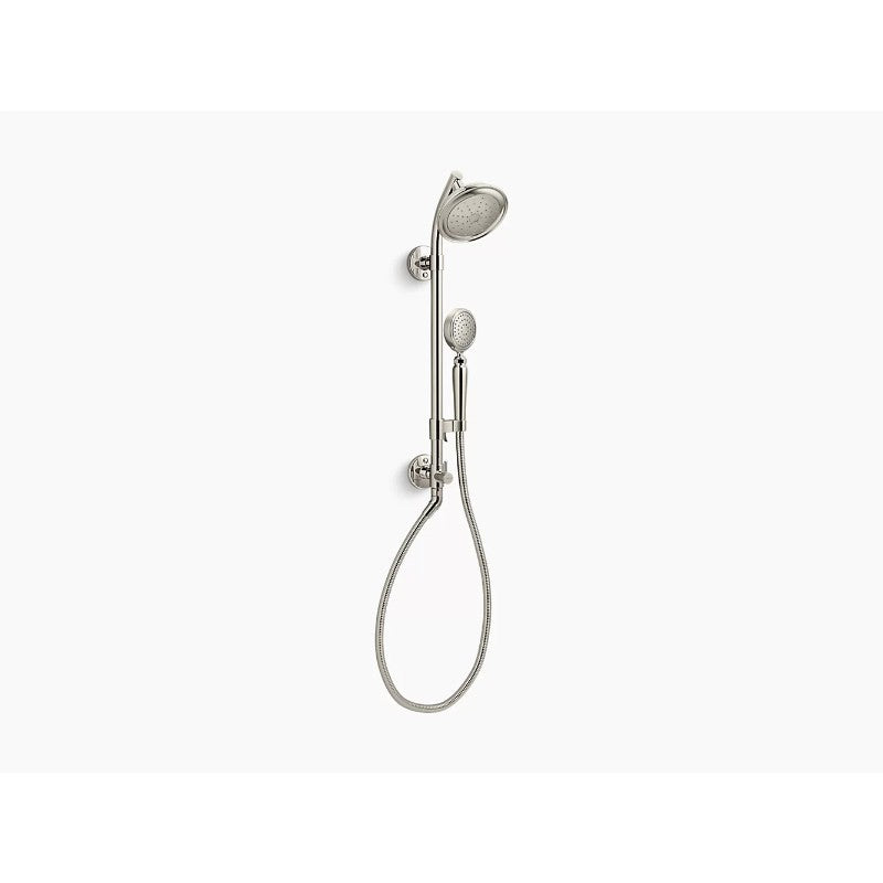 HydroRail-S Artifacts Shower Only in Vibrant Polished Nickel