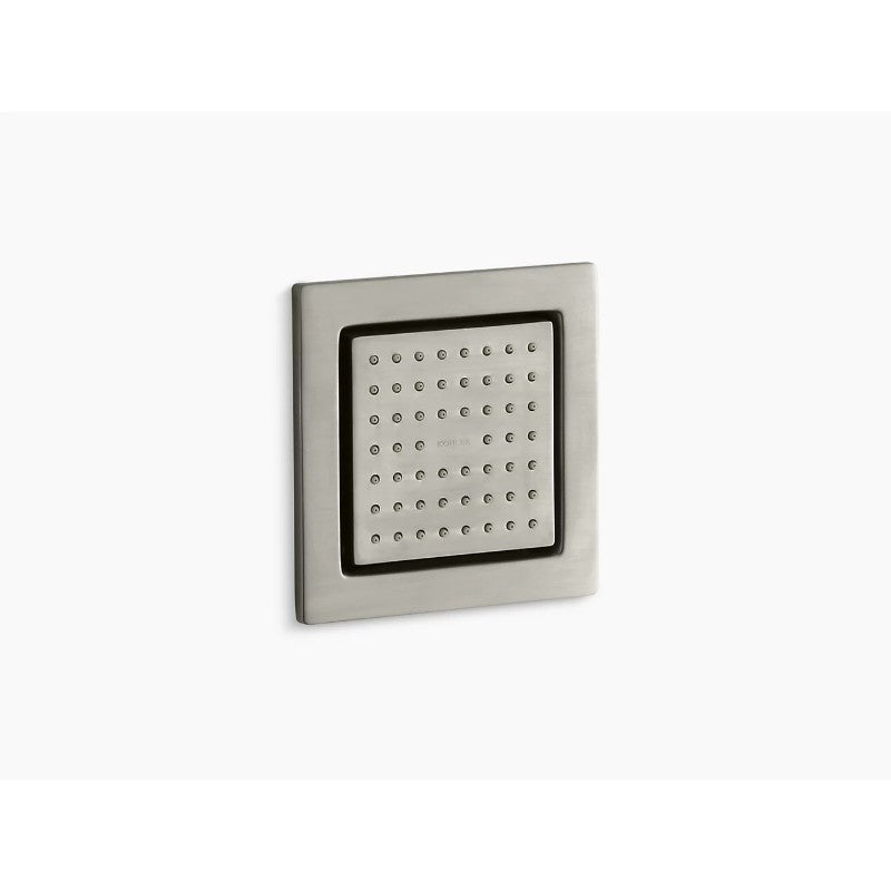 WaterTile Square Body Spray in Vibrant Brushed Nickel