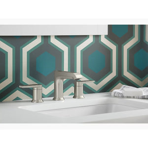 Hint Widespread Bathroom Faucet in Vibrant Brushed Nickel