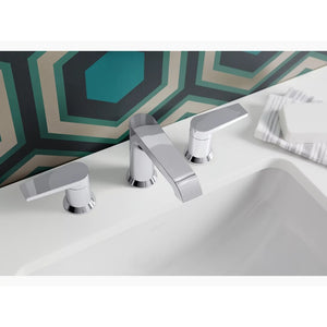 Hint Widespread Bathroom Faucet in Vibrant Brushed Nickel