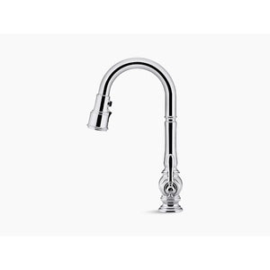 Artifacts Pull-Down 16' Kitchen Faucet in Vibrant Stainless