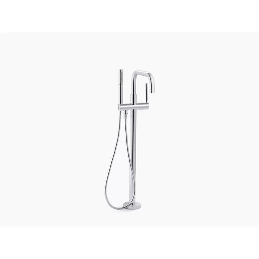 Purist Single-Handle Freestanding Bathtub Faucet in Polished Chrome