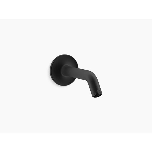 Purist Shower Arm in Matte Black