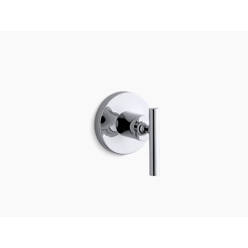 Purist Lever Handle 3.88' Shower Control Trim in Polished Chrome