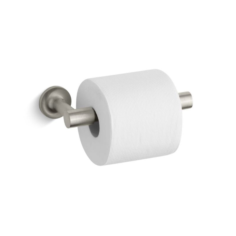 Purist 8.19' Toilet Paper Holder in Vibrant Brushed Nickel