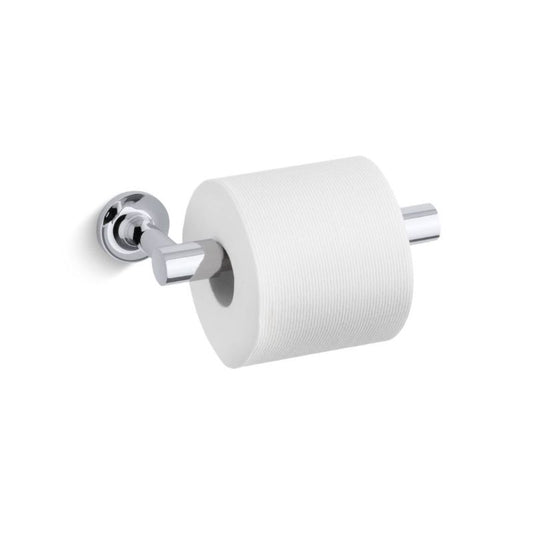 Purist 8.19" Toilet Paper Holder in Polished Chrome