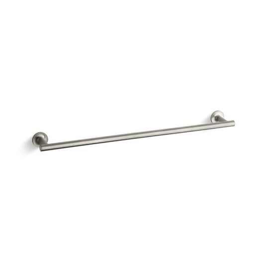 Purist 25.69" Towel Bar in Vibrant Brushed Nickel