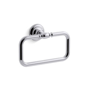 Artifacts 5.88' Towel Ring in Polished Chrome