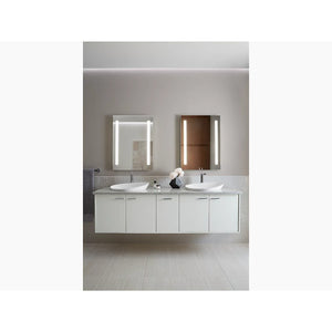 Veil 14.06' x 21.13' x 8.06' Fireclay Vessel Bathroom Sink in White with Overflow