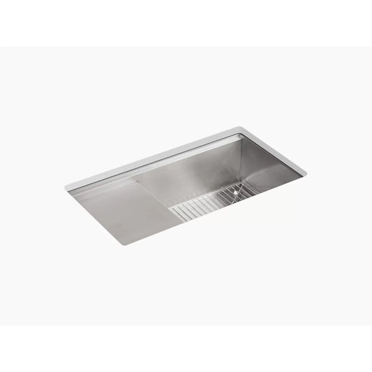 Stages 18.5" x 33" x 9.81" Stainless Steel Single Basin Undermount Kitchen Sink