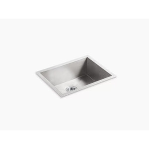 Vault 18.25' x 24' x 9.38' Stainless Steel Single Basin Undermount Kitchen Sink