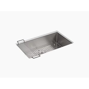 Strive 18.31' x 32' x 9.31' Stainless Steel Single Basin Undermount Kitchen Sink