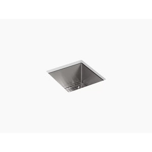Strive 15' x 15' x 9.31' Stainless Steel Single Basin Undermount Kitchen Sink