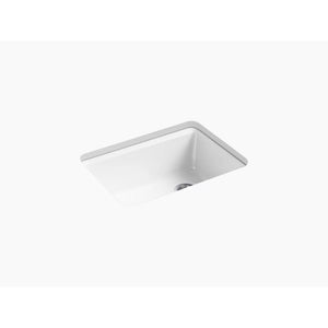 Riverby 22' x 27' x 9.63' Enameled Cast Iron Single Basin Undermount Kitchen Sink in White