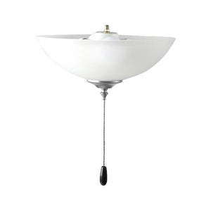 12.5' Ceiling Fan Light Kit in Satin Nickel
