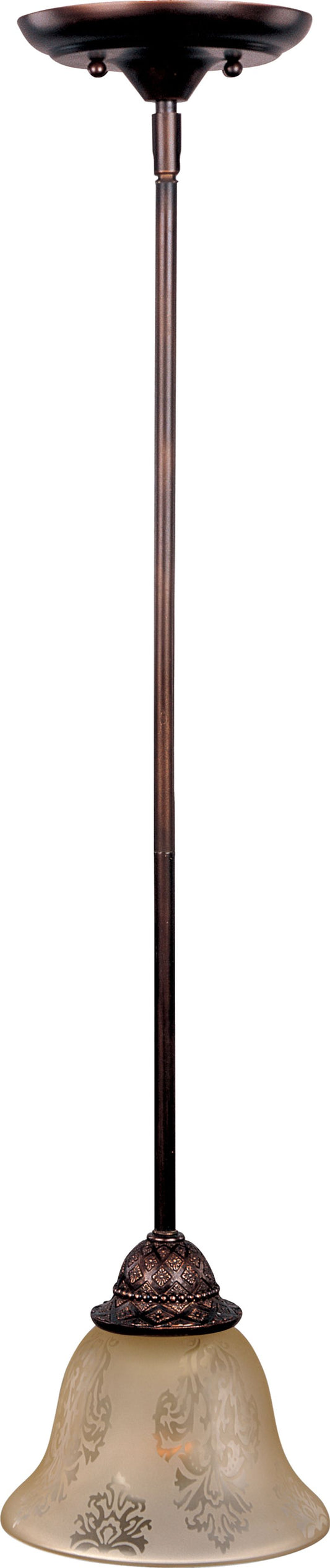 Symphony 7" Single Light Mini-Pendant in Oil Rubbed Bronze