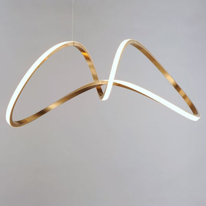 Perpetual 14.25' Single Light Suspension Pendant in Brushed Champagne