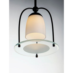 Focal Point 10' Single Light Suspension Pendant in Black