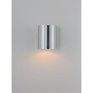 Outpost 5' Single 60 W Light Outdoor Wall Sconce in Brushed Aluminum