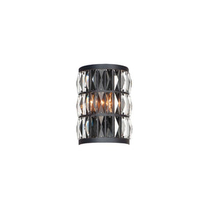 Madeline 10.75' 2 Light Wall Sconce in Black