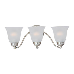 Basix 19' 3 Light Bath Vanity Light in Satin Nickel