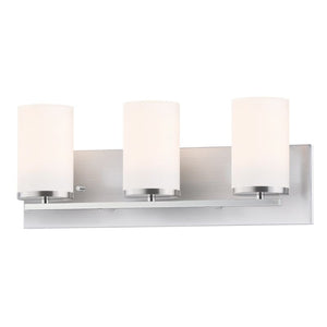 Lateral 24' 3 Light Bath Vanity Light in Satin Nickel