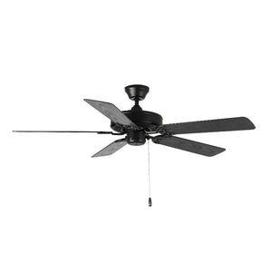 Basic-Max 52' Fandelier with 5 Blades in Black