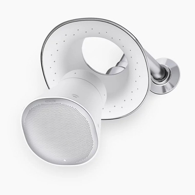 Moxie 1.75 gpm Bluetooth Showerhead Speaker in Polished Chrome